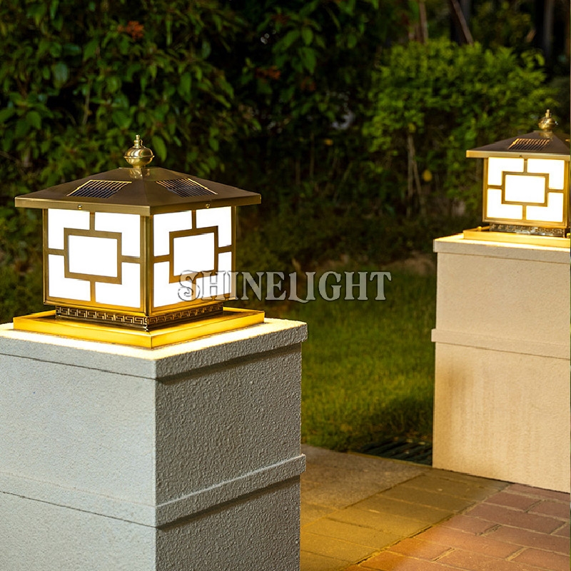 Đèn trụ cổng đồng SL5001-NLMT