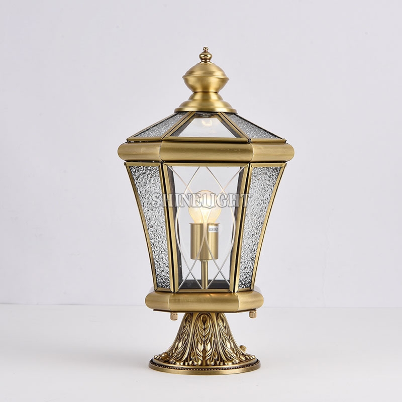 Đèn Trụ Cổng Đồng SL6153