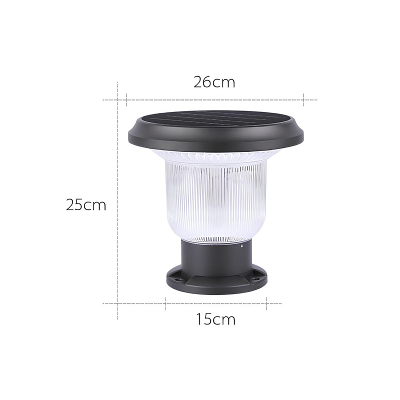 Đèn trụ cổng năng lượng mặt trời SLGL3001
