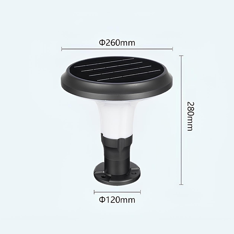 Đèn trụ cổng năng lượng mặt trời SLGL3003