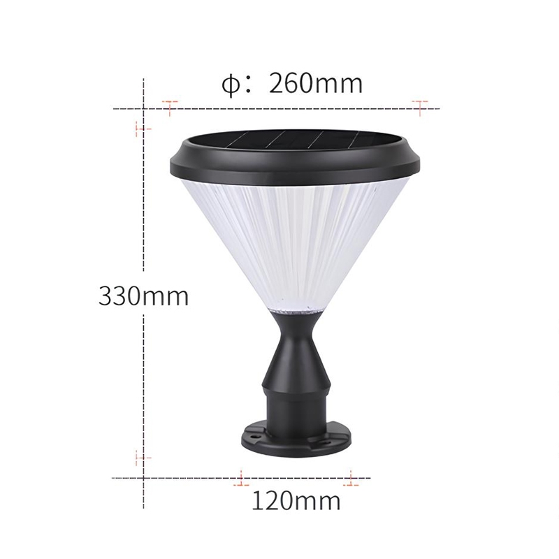 Đèn trụ cổng năng lượng mặt trời SLGL3004