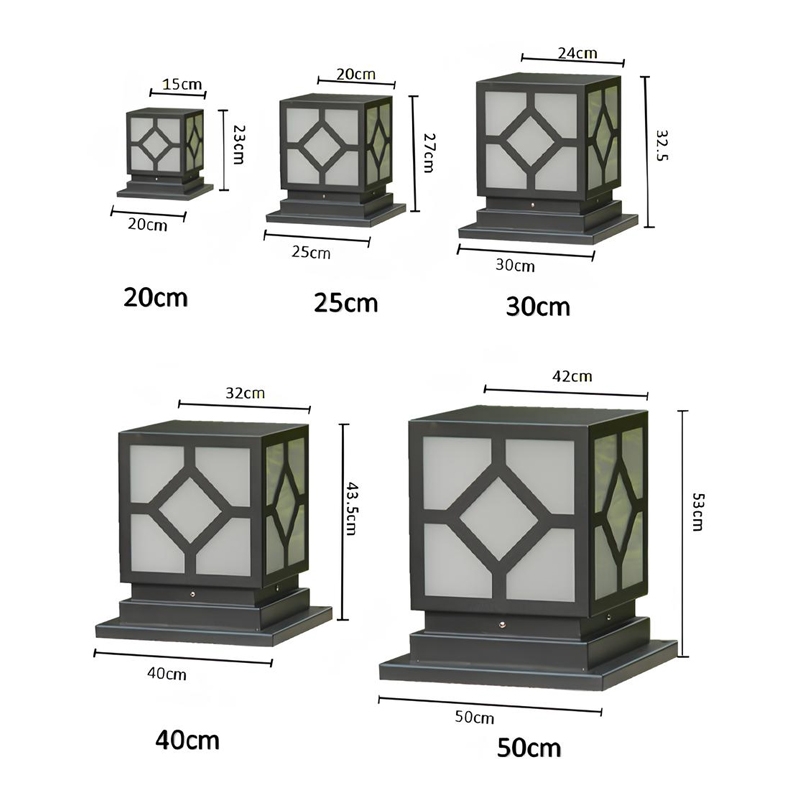 Đèn trụ cổng TC-009