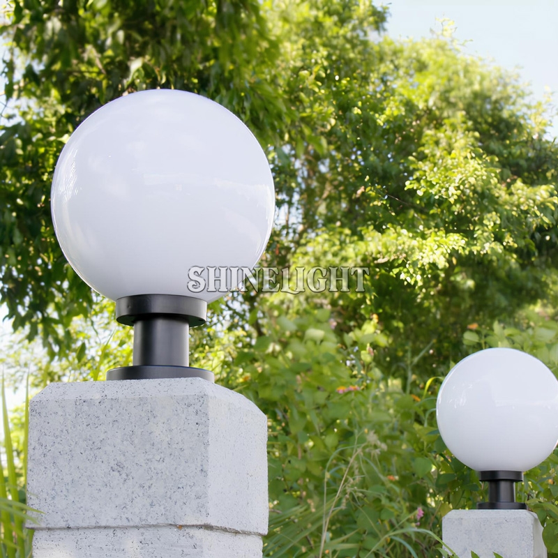 Đèn trụ cổng tròn TC PMMA