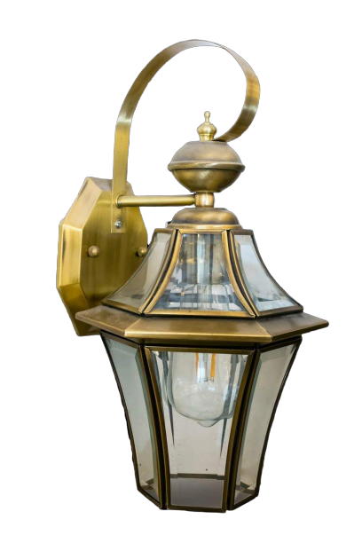 Đèn gắn tường đồng 1838