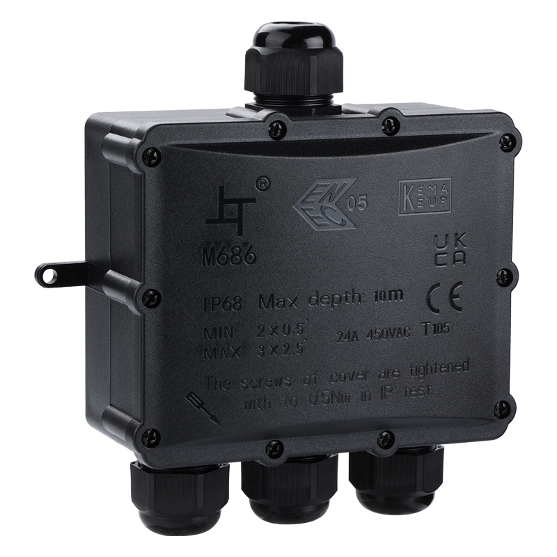 Hộp nối chống nước 4 chiều SL686-S