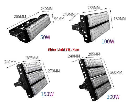 Đèn pha module 150W
