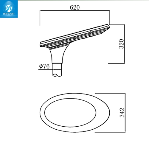 Đèn cột sân vườn SL-Open