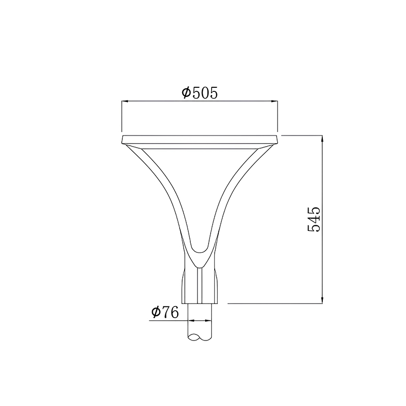 Cột đèn sân vườn hiện đại SL-DSVHL51