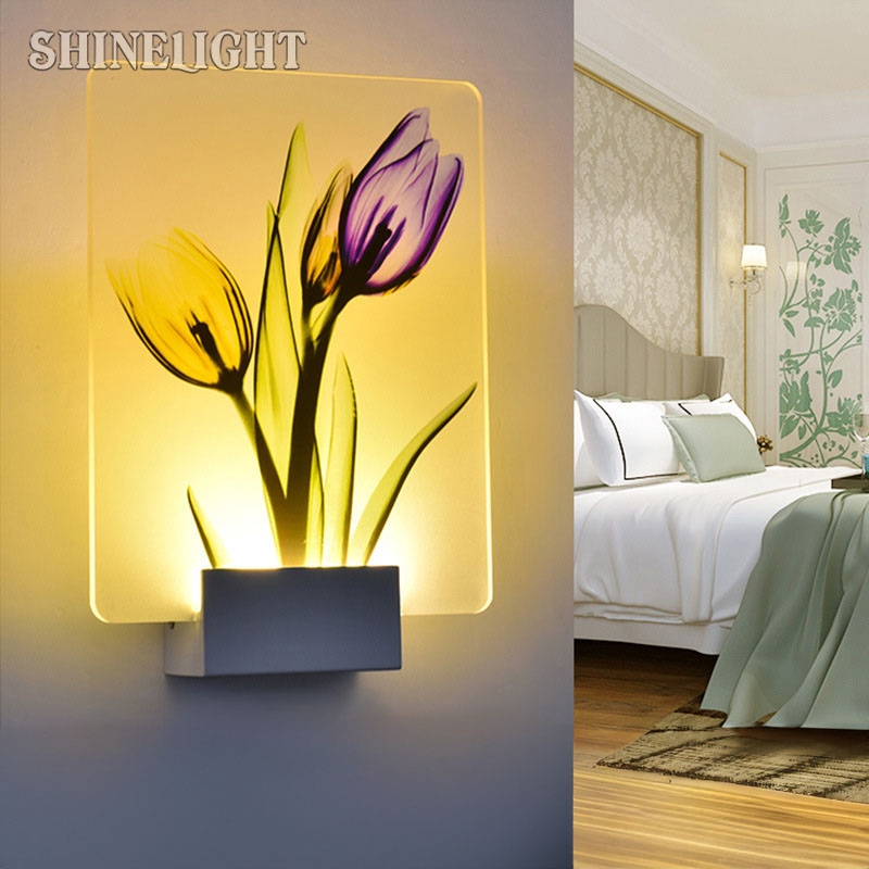 Đèn tường hiện đại LED tranh Mica SL-DTHD58