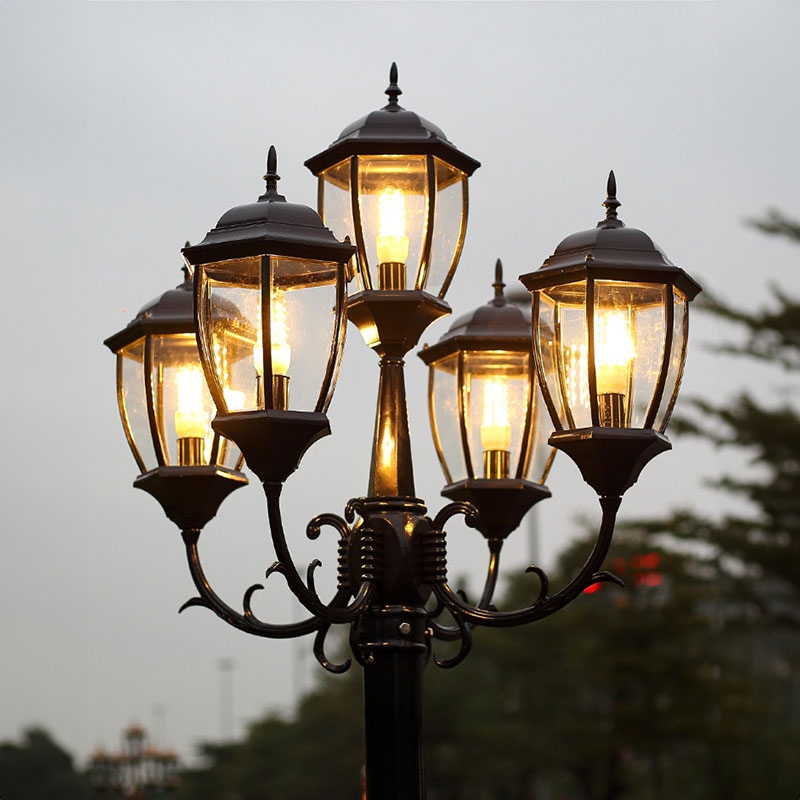 Cột đèn sân vườn SL-Temple 5S