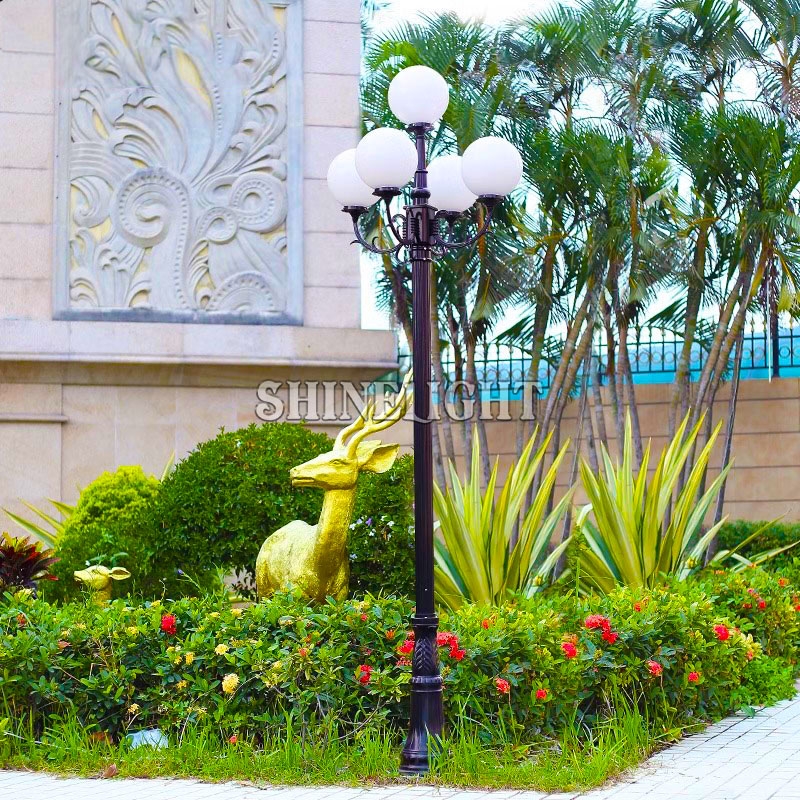 Cột đèn sân vườn tân cổ điển SLCH03-5