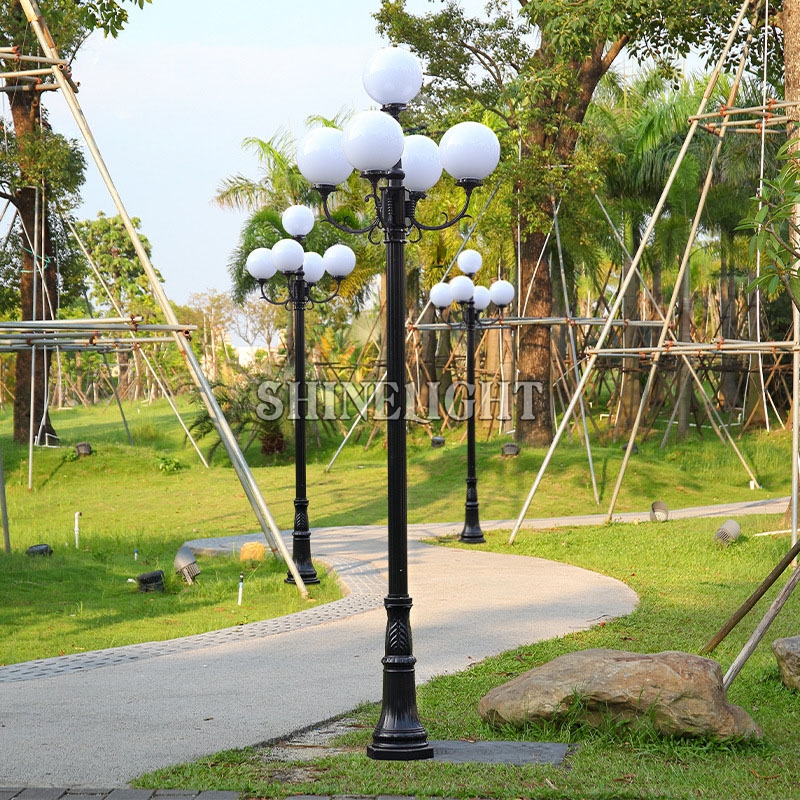 Cột đèn sân vườn tân cổ điển SLCH03-5