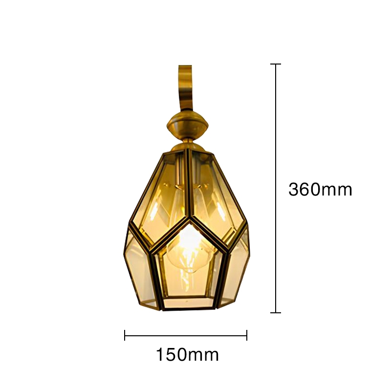 Đèn gắn tường đồng 1536