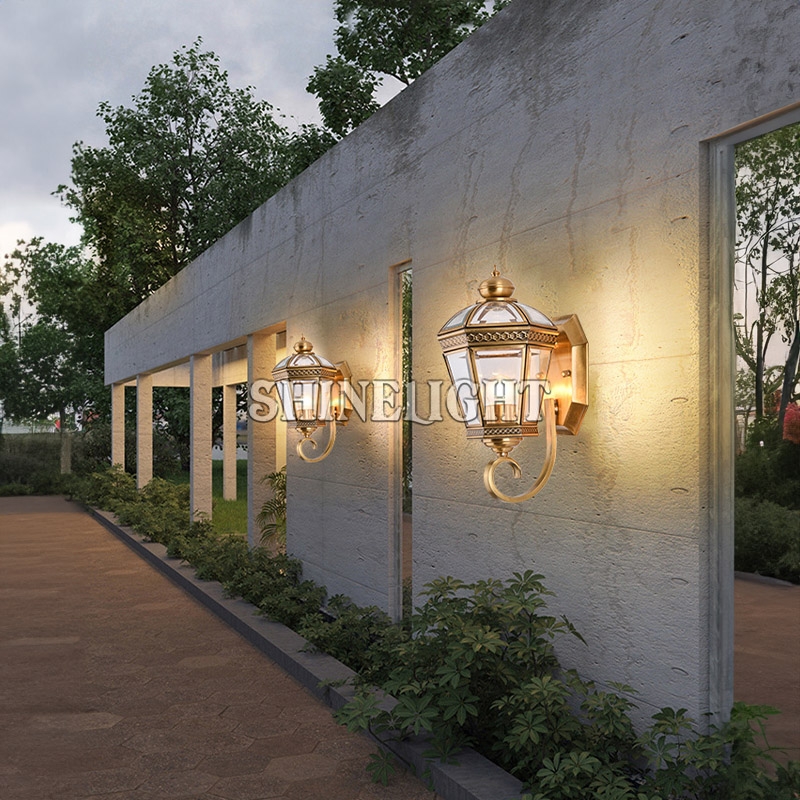 Đèn gắn tường đồng 1938
