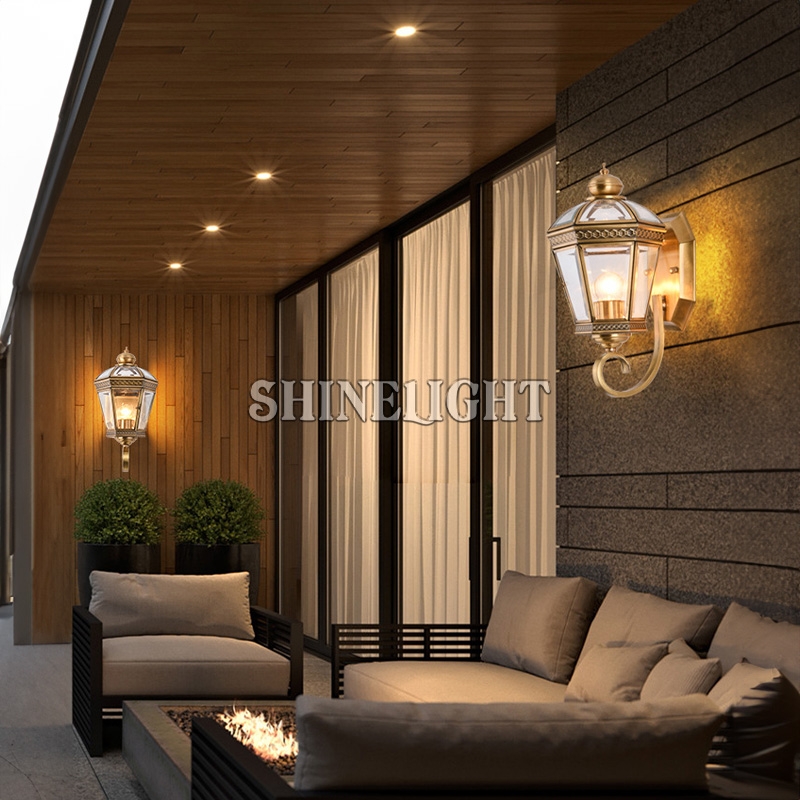 Đèn gắn tường đồng 1938