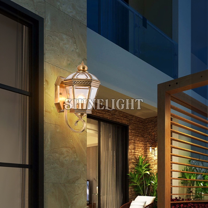 Đèn gắn tường đồng 1938