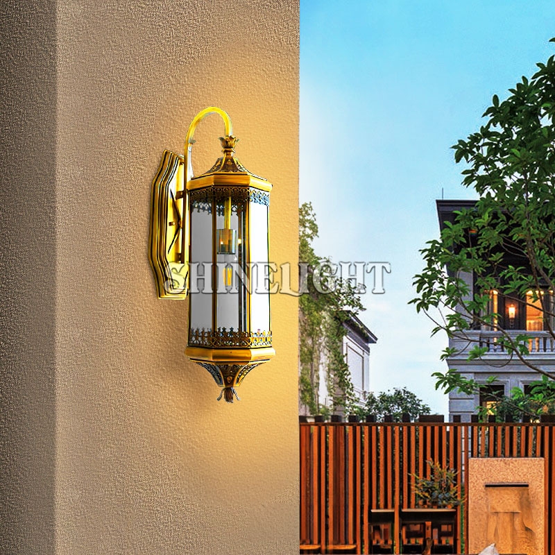 Đèn gắn tường bằng đồng 2560