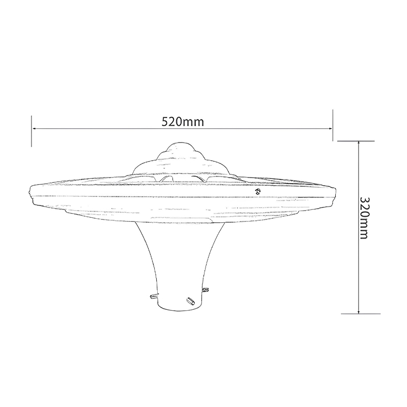 Cột đèn sân vườn SLDSVG10