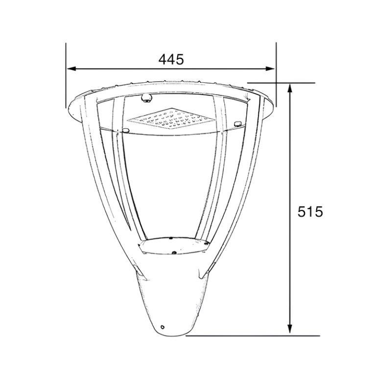 Cột đèn sân vườn SLDSVG30