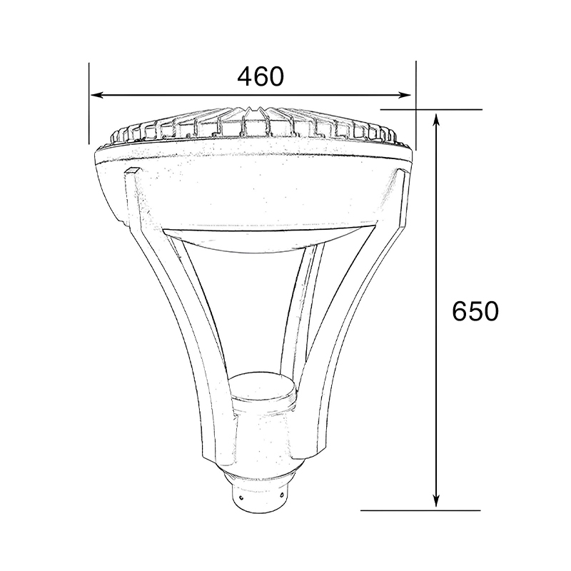 Cột đèn sân vườn SLDSVG38