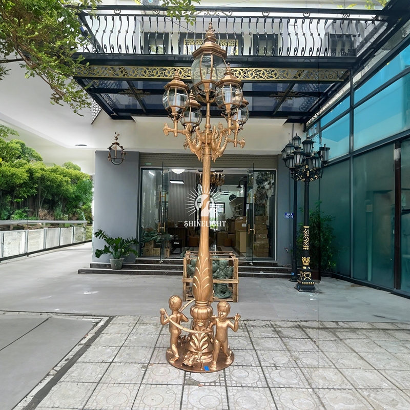Cột đèn sân vườn tân cổ điển SLROL03/05