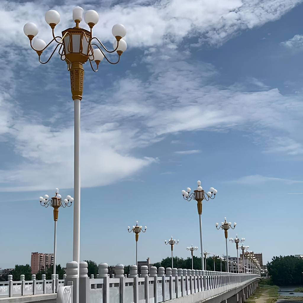 Cột đèn trang trí SL-STEEL28