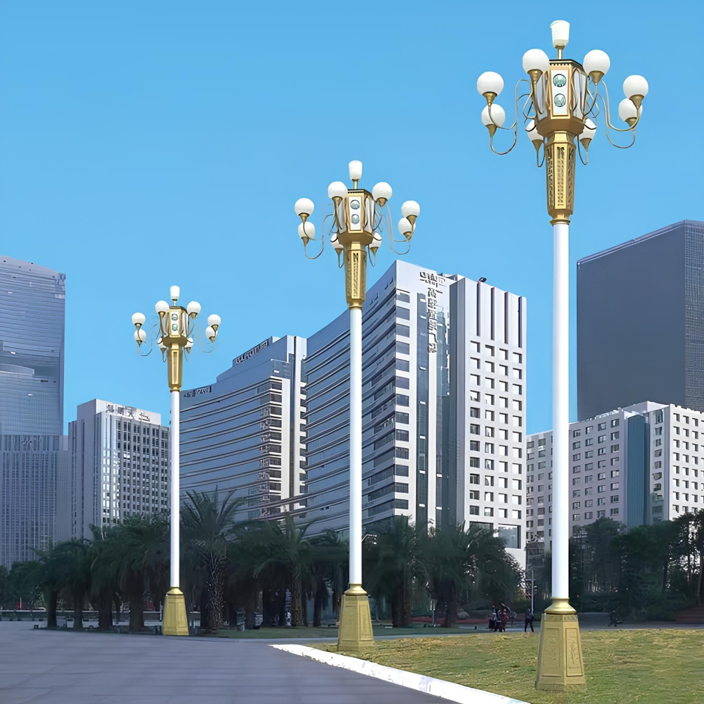 Cột đèn trang trí SL-STEEL28