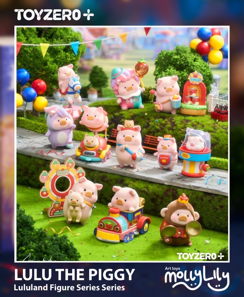 TOYZERO+ lululand lulu the piggy 8体入り LuLu the Piggy - LuLuLand Series (Blind Box) – LuLu The Piggy