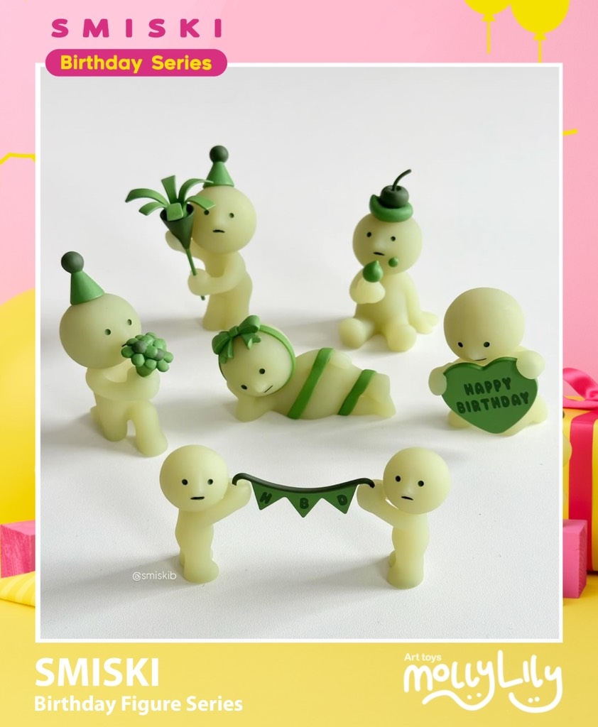 正規品　(新品)SMISKI Birthday フィギュア Sonny Angel Benelux - Figurine Smiski series Moving