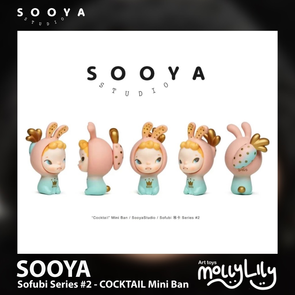 TOYSNAP | 商品介紹｜SooyaStudio 吊卡系列Cocktail Mini Ban