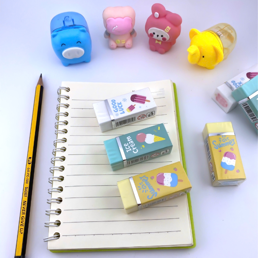 Tẩy DUCKEY Happy Cream DK-ER-226 🍦❄️