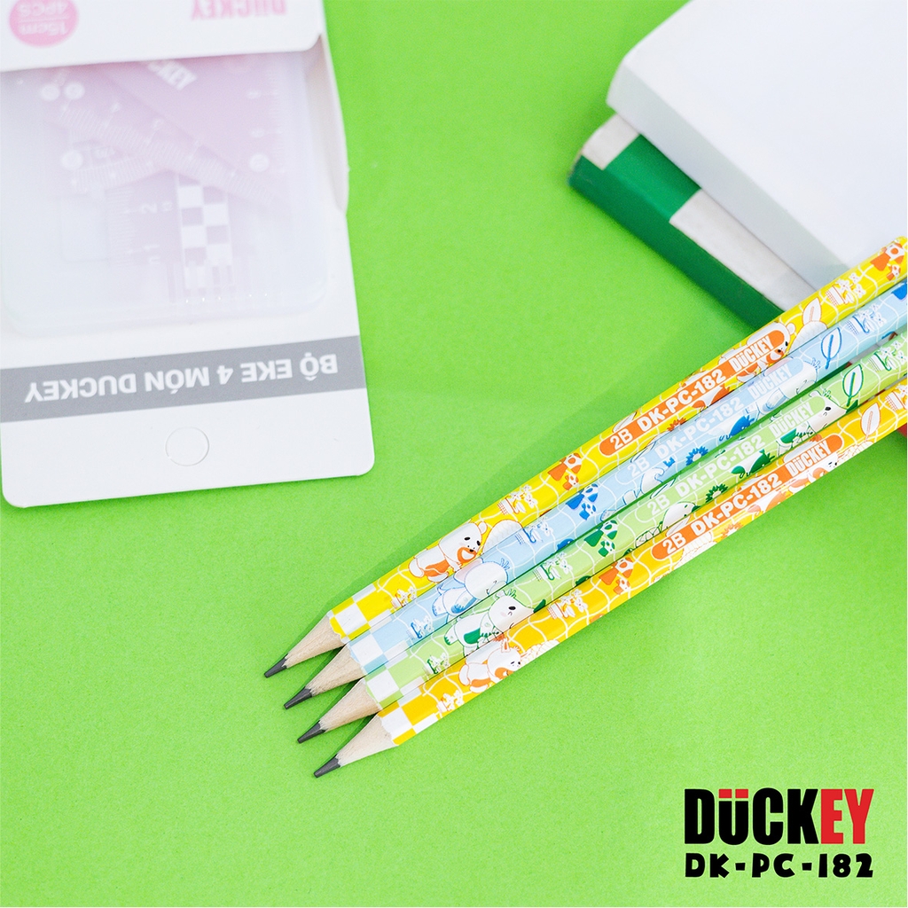 Bút Chì 2B DUCKEY ANIMAL DK-PC-182