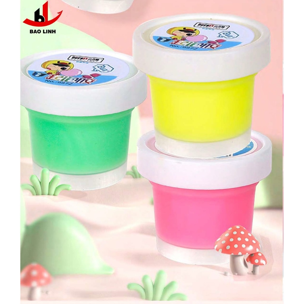 Slime sắc màu DUCKEY. Slime nắp xoáy XJY-9972 nhiều màu sắc - Đa dạng lựa chọn cho bạn.