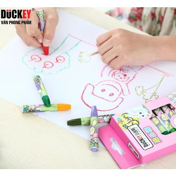 BÚT SÁP DẦU CAO CẤP. CHUẨN THƯƠNG HIỆU DUCKEY DÀNH CHO BÉ Mã: 3912,3924,3936