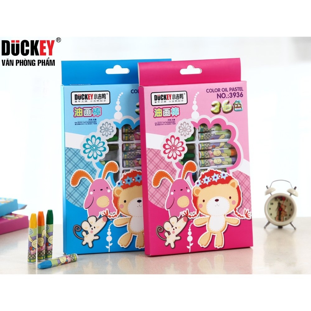 BÚT SÁP DẦU CAO CẤP. CHUẨN THƯƠNG HIỆU DUCKEY DÀNH CHO BÉ Mã: 3912,3924,3936