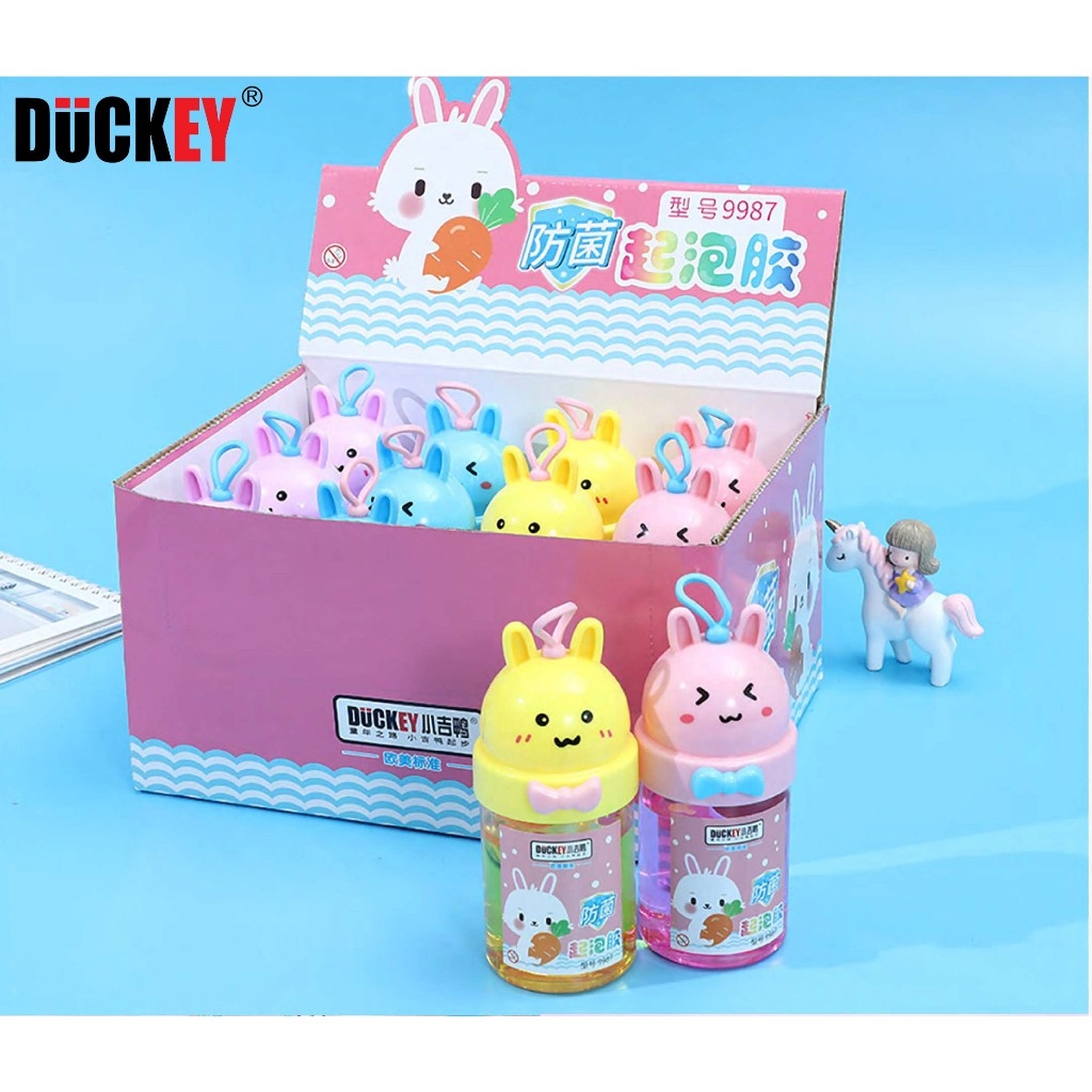 Slime sắc màu DUCKEY. Slime XJY-9987 hình ngộ nghĩnh - nhiều màu sắc cho bạn lựa chọn.