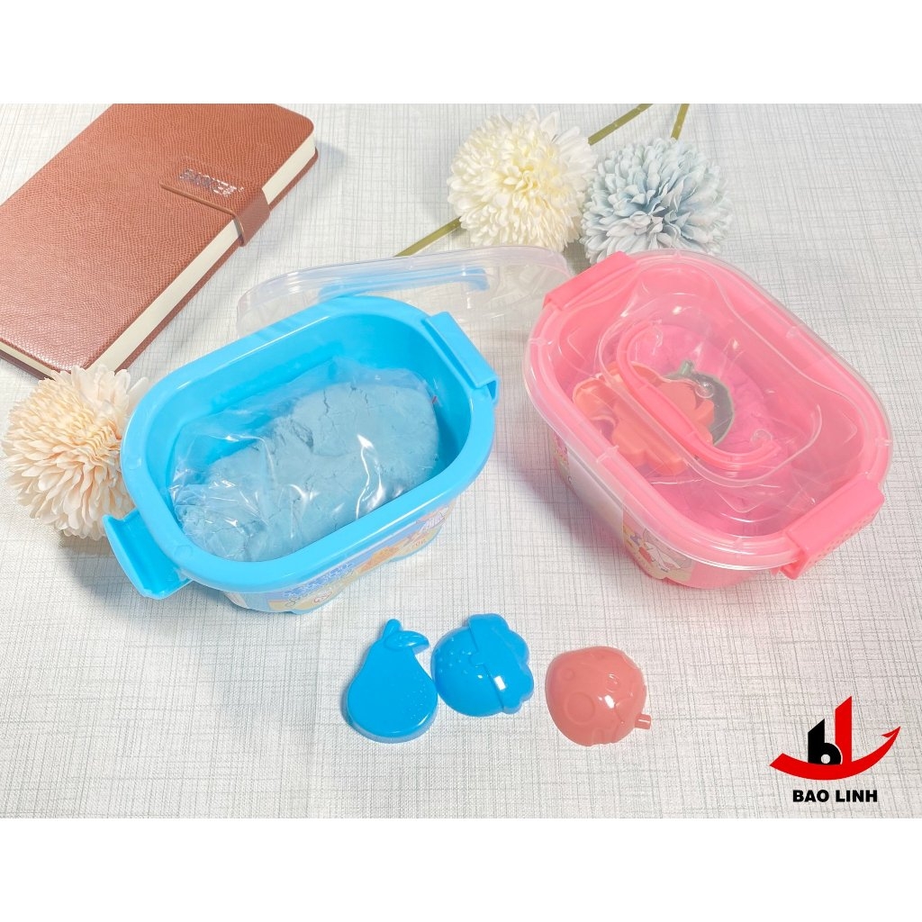 Cát động lực DUCKEY. Bộ cát động lực XJY-9518 có trọng lượng 270g - Tặng kèm khuôn nặn