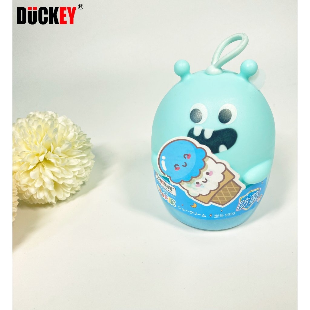 Slime dẻo sắc màu, thương hiệu DUCKEY. Slime XJY-9993 - Hình con vật hoạt hình ngộ nghĩnh