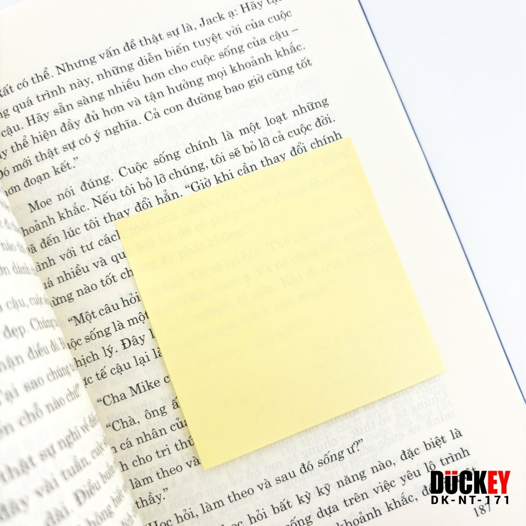 Giấy nhớ 100 tờ màu vàng chất lượng cao DUCKEY NT-170 NT171 NT172 NT173