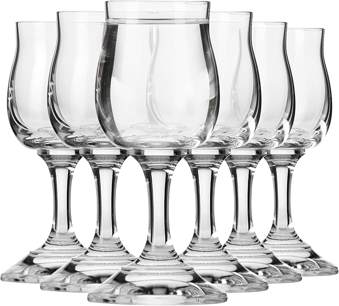 Bộ 6 ly pha lê uống rượu nhỏ 25ml Ba Lan Krosno-786049