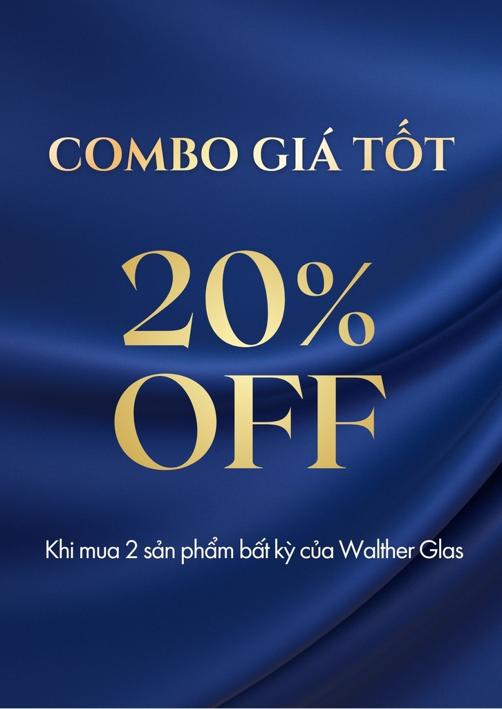 (Mua 2 Giảm 20%) Bát thủy tinh màu tím thả hoa, đựng hoa quả Walther-Glas: Miranda Violet Yellow