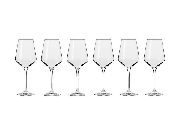 Bộ 6 ly vang trắng pha lê Avant-Garde 390ml Ba Lan Krosno-790978