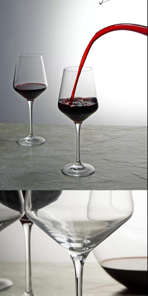 Bộ 6 ly vang đỏ pha lê Avant-Garde 490ml Ba Lan Krosno-790992