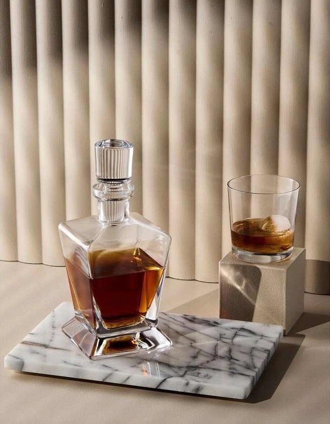 Bộ bình ly cốc rượu CARO 1 Bình rượu 750ml và 6 cốc 280ml Ba Lan Krosnos -794297