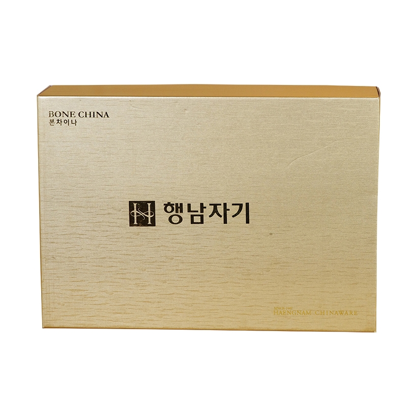 Bộ ấm tách trà Đèn Thần trắng cỡ to (ấm 1,3L+ tách 220ml) sứ xương Hàn Quốc Haengnam 98104