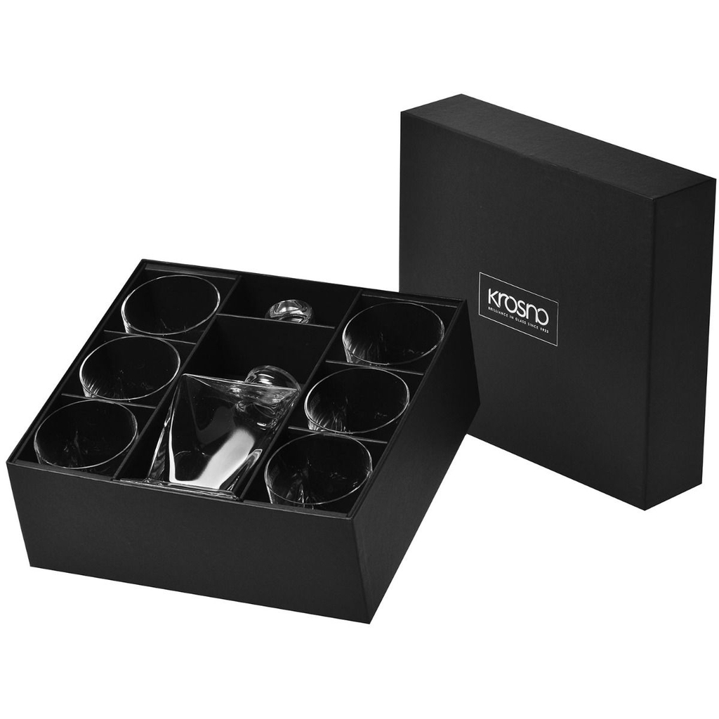 Bộ bình ly cốc rượu CARO 1 Bình rượu 750ml và 6 cốc 280ml Ba Lan Krosnos -794297