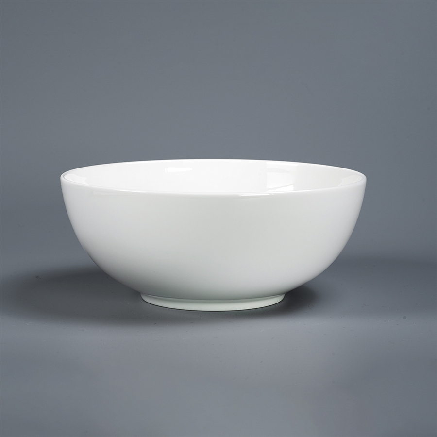 Set mâm 6 người 14 chi tiết bát đĩa sứ tro xương màu trắng cao cấp Hàn Quốc Hankook