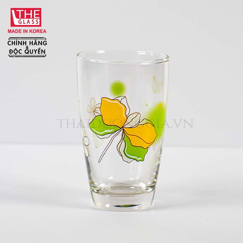 Bộ 1 bình ly 1,4 lít và 2 cốc uống nước 320ml Hàn Quốc The Glass-GI801AA