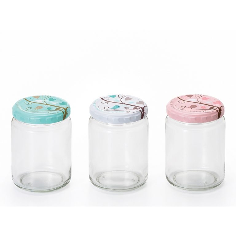 Lọ đựng gia vị, đồ khô thủy tinh nắp hợp kim chống gỉ 250ml Nhật Bản Aderia