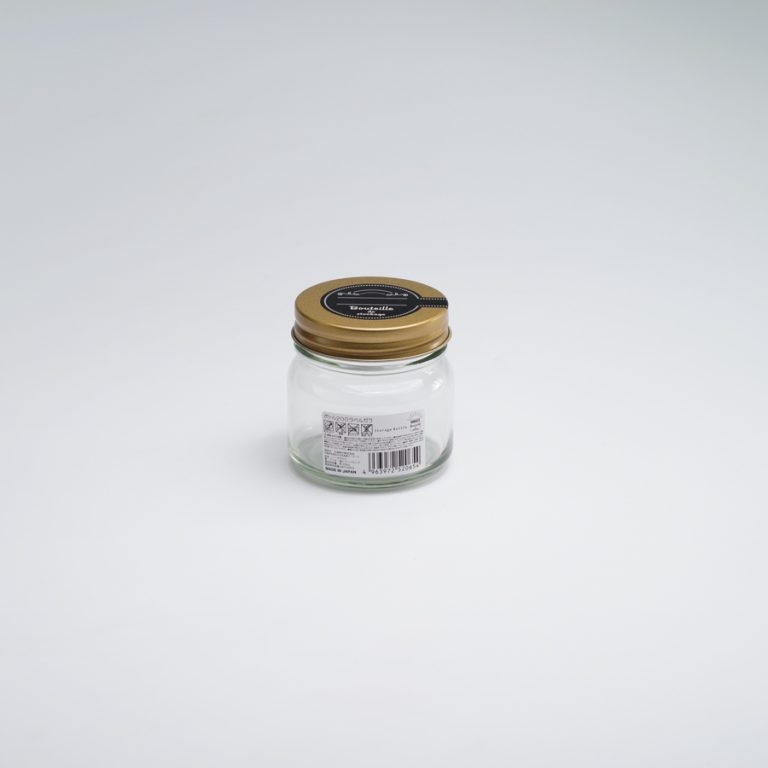 Lọ đựng gia vị, đồ khô thủy tinh nắp hợp kim chống gỉ 200ml Nhật Bản Aderia